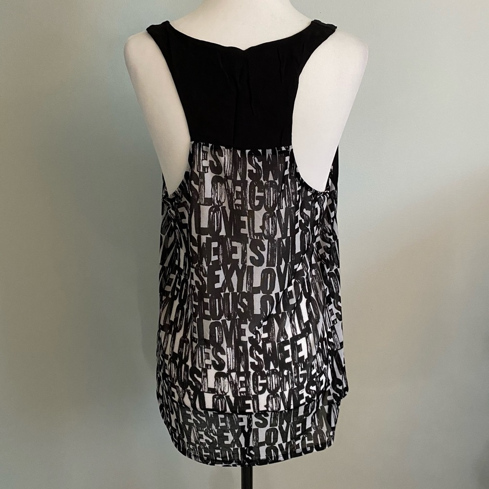 Dynamite Sheer Tank Top - Picture 2 of 6